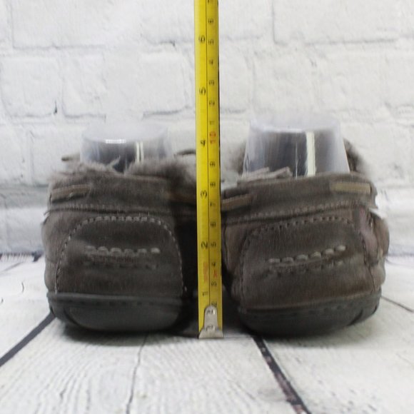 LL BEAN Shearling Lined Mocs Slippers Size 10 M - Picture 7 of 9